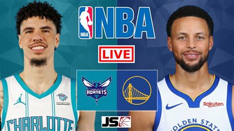 Charlotte Hornets Golden State Warriors live score, video.